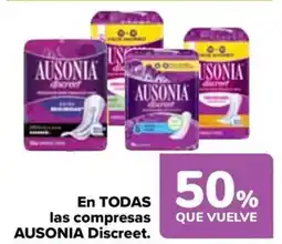 Carrefour AUSONIA Discreet En todas las compresas oferta