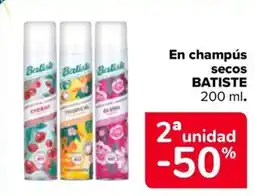 Carrefour BATISTE En champús secos oferta