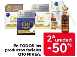 Carrefour NIVEA Q10 En todos los productos faciales oferta