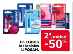 Carrefour LIPOSAN En todos los labiales oferta