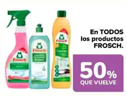 Carrefour FROSCH En todos los productos oferta