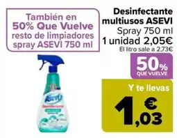 Carrefour ASEVI Desinfectante multiusos oferta