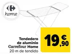 Carrefour Tendedero de aluminio Carrefour Home oferta