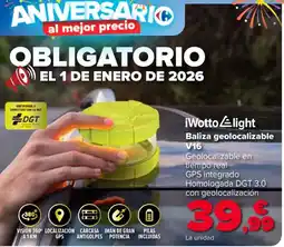 Carrefour Baliza geolocalizable V16 oferta