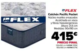 Carrefour FLEX Colchón Pacific Pocket oferta