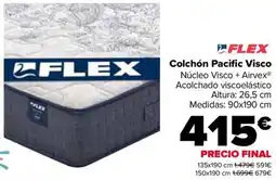 Carrefour FLEX Colchón Pacific Visco oferta