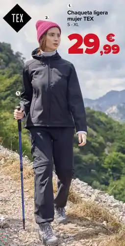 Carrefour TEX Chaqueta ligera mujer oferta
