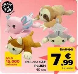 Carrefour Peluche s&f plush oferta