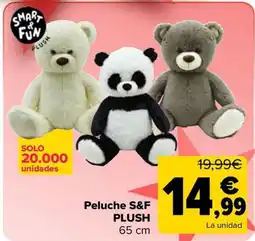 Carrefour Peluche s&f plush oferta