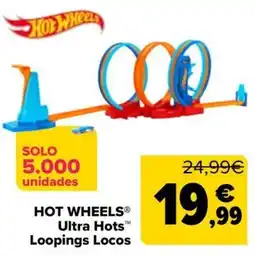 Carrefour HOT WHEELS Ultra Hots Loopings Locos oferta