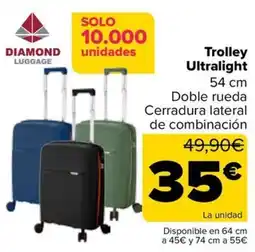 Carrefour DIAMOND Trolley Ultralight oferta
