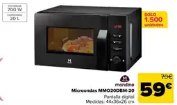 Carrefour MANDINE Microondas MM020DBM-20 oferta