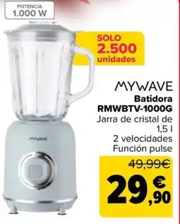 Carrefour MYWAVE Batidora RMWBTV-1000G oferta