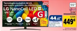 Carrefour LG Tv 55" 55NANO81A6A oferta