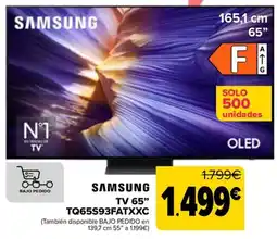 Carrefour SAMSUNG Tv 65" TQ65S93FATXXC oferta