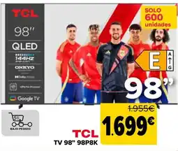 Carrefour TCL TV 98” 98P8K oferta