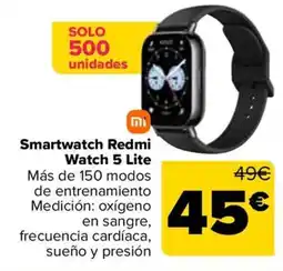Carrefour Smartwatch Redmi Watch 5 Lite oferta
