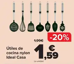 Carrefour Útiles de cocina nylon Ideal Casa oferta
