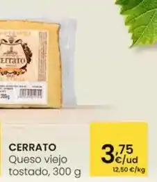 Eroski Cerrato - queso viejo tostado oferta