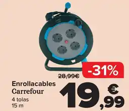 Carrefour Enrollacables Carrefour oferta