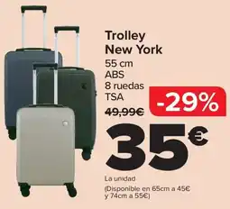 Carrefour Trolley New York oferta
