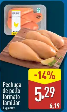 ALDI Pechuga de pollo formato familiar oferta