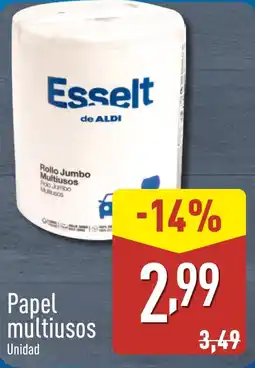 ALDI Papel multiusos oferta