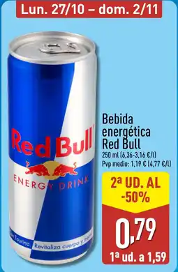 ALDI RED BULL Bebida energética oferta