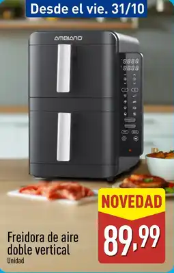 ALDI Freidora de aire doble vertical oferta
