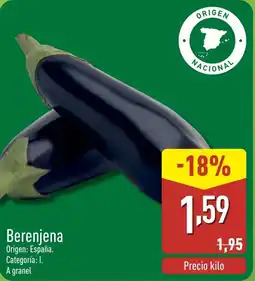 ALDI Berenjena oferta
