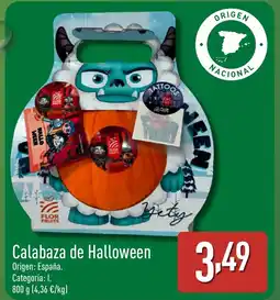 ALDI Calabaza de Halloween oferta