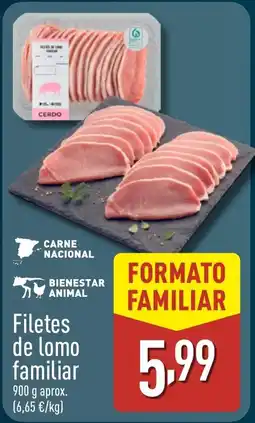 ALDI Filetes de lomo familiar oferta