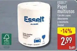 ALDI ESSELT Papel multiusos oferta