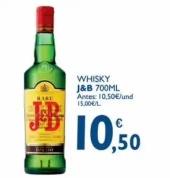 Whisky J&B 700 ml