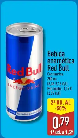 ALDI RED BULL Bebida energética oferta