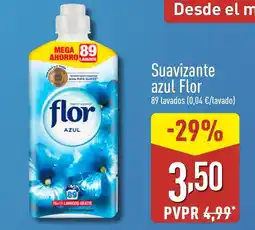 ALDI FLOR Suavizante azul oferta