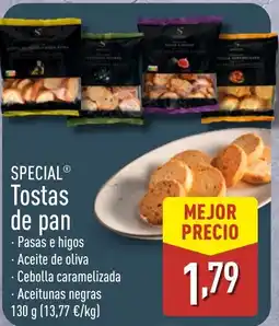 ALDI SPECIAL Tostas de pan oferta