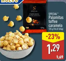 ALDI SPECIAL Palomitas toffee caramelo oferta
