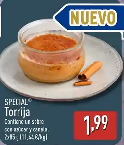 ALDI SPECIAL Torrija oferta