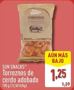 ALDI SUN SNACKS Torreznos de cerdo adobado oferta