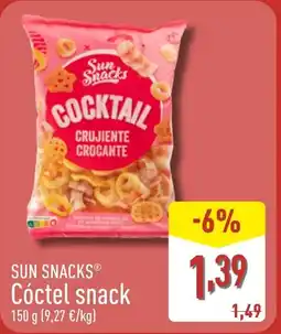 ALDI SUN SNACKS Cóctel snack oferta