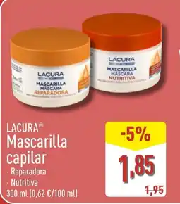 ALDI LACURA Mascarilla capilar oferta