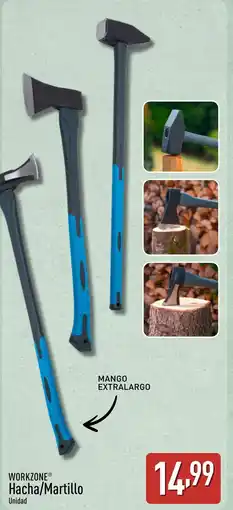 ALDI WORKZONE Hacha/Martillo oferta