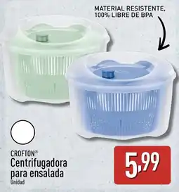 ALDI CROFTON Centrifugadora para ensalada oferta
