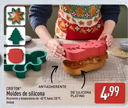 ALDI CROFTON Moldes de silicona oferta