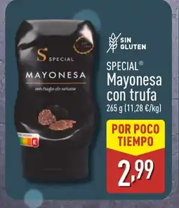 ALDI SPECIAL Mayonesa con trufa oferta