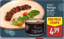 ALDI SPECIAL Mollejas de pato oferta