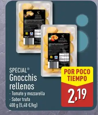 ALDI SPECIAL Gnocchis rellenos oferta