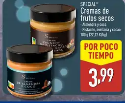 ALDI SPECIAL Cremas de frutos secos oferta