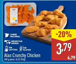 ALDI Alas Crunchy Chicken oferta